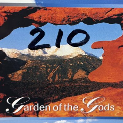 Postcard #210 Garden of the Gods