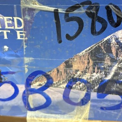 #15805 Crested Butte - Skiier on bike