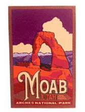 Delicate Arch Woven patch