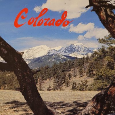 Postcard #13861 Longs Pk