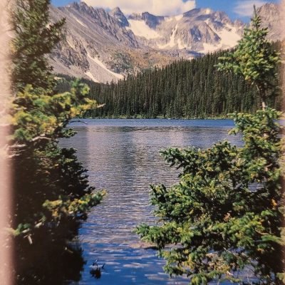 Postcard #13875  Vertical Mtn Lake