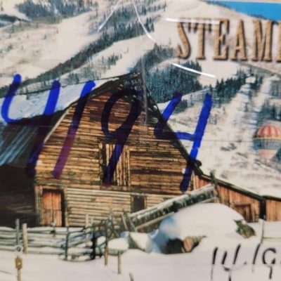 Postcard #14194 Steamboat - Barn