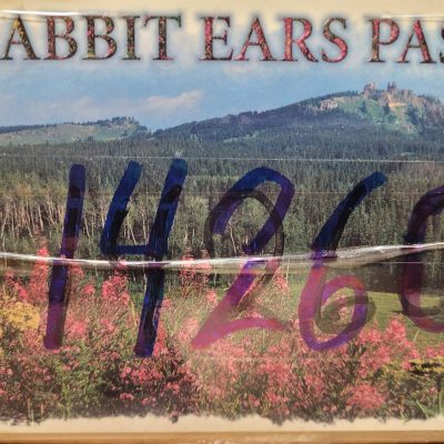 Postcard #14260 Rabbit Ears Pass