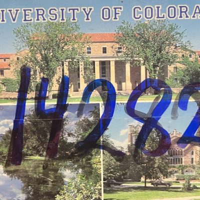 Postcard #14282 University of Colorado