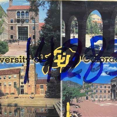 Postcard #14283 Univ. of Colorado