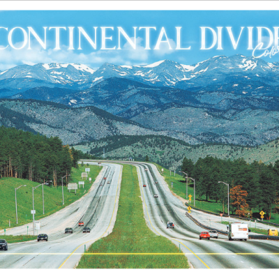 Postcard #14331 Continental Divide