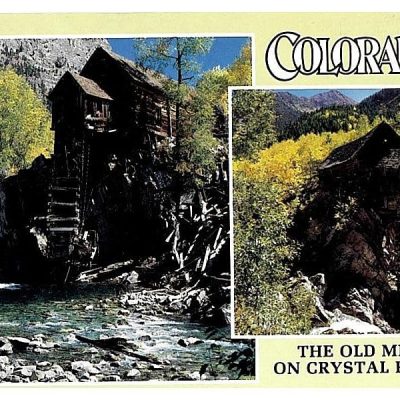 Postcard #14332 Old Crystal Mill