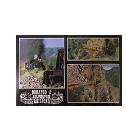 Postcard #14334 Durango Silverton RR