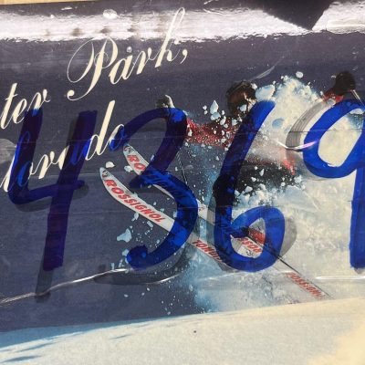 Postcard #14369 Winter Park Skier