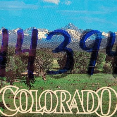 Postcard #14394 Mt. Sneffels