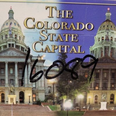 Postcard #16089 Capitol by day/night