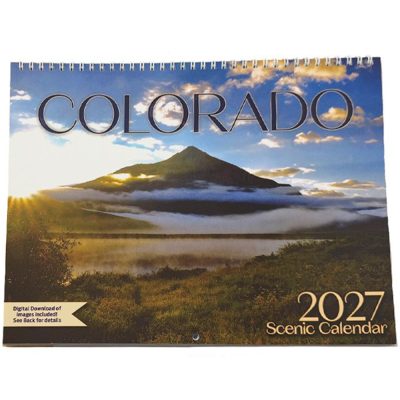 2027 Colorado Spiral Calendar