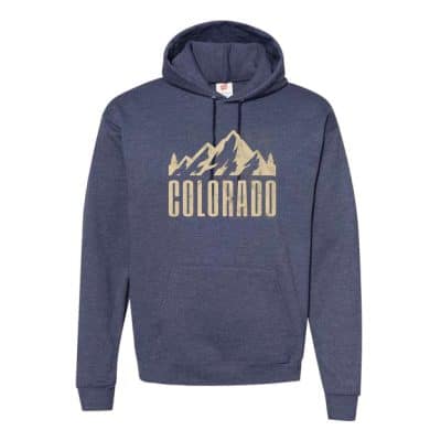 Adult Hoodie, Navy, Mtn S24-7