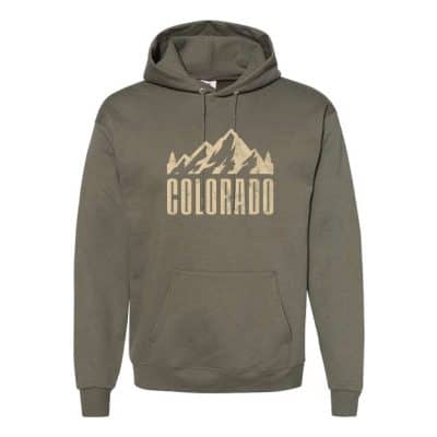 Adult Hoodie, S24-7-1, Green