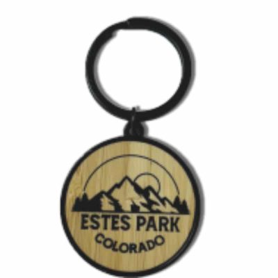 BB Circle Keychain
