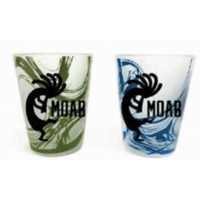 Frosted Marble Kokopeli Shot