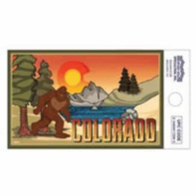 Colorado Big Foot Sticker-r