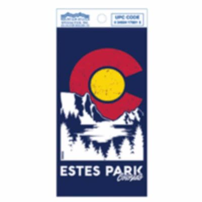 Vertical C Mtn Sticker