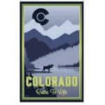 Blue Moose Sticker-r