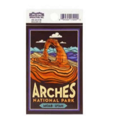 Black Arches N.P. Sticker-r