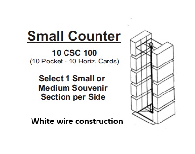 Counter PC Rack w/Adj. Sides
