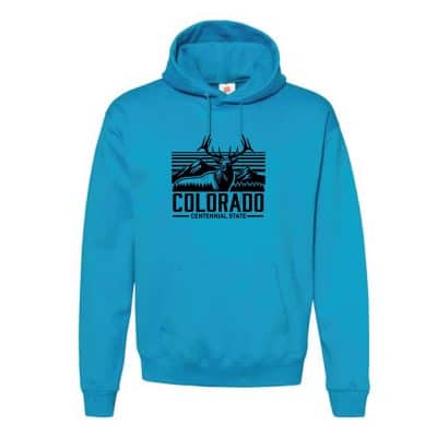 Adult Hoodie, Sapphire, Elk S26-1